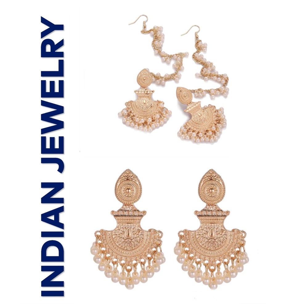 🐘 Indian 2pc Earring Set